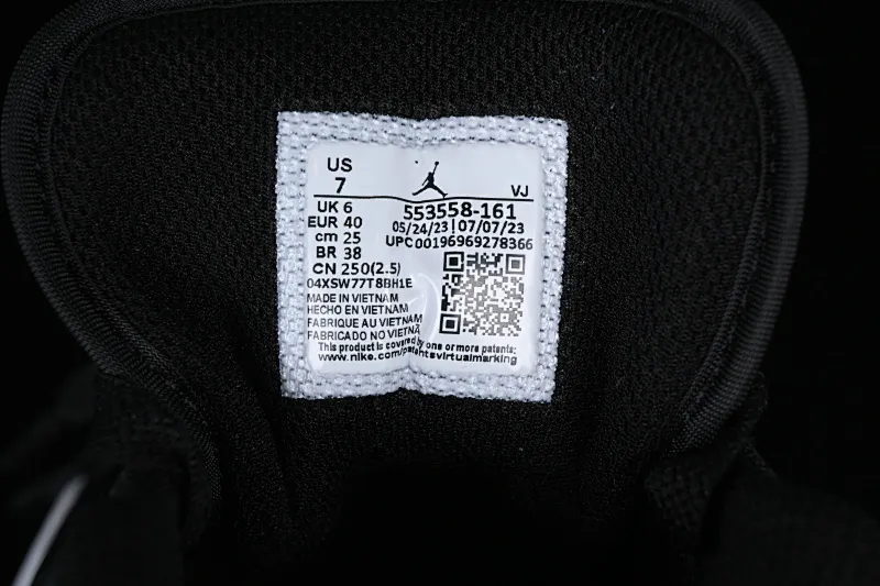 All categories Air Jordan Jordan series basketball shoes Air Jordan 1 Low G version pure original Air Jordan 1 Low SE "Bred Toe" AJ1 Joe 1 black and red low-top cultural casual sneakers 553558-161